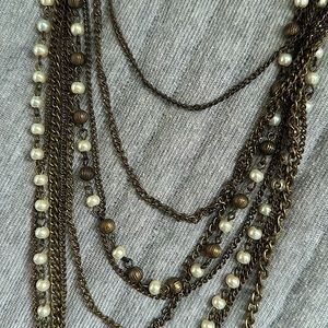 Multi-strand Necklace Costume Jewelry